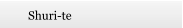Shuri-te